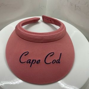 Cape Cod embroidered visor one size fits all